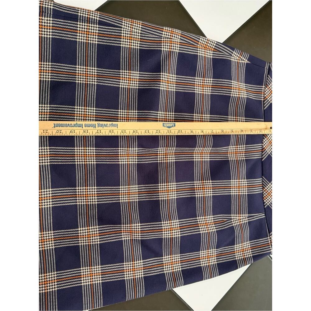 X2 Brooks Brothers Purple Plaid Mini Skirt and Black White Floral NEW - Picture 6 of 13